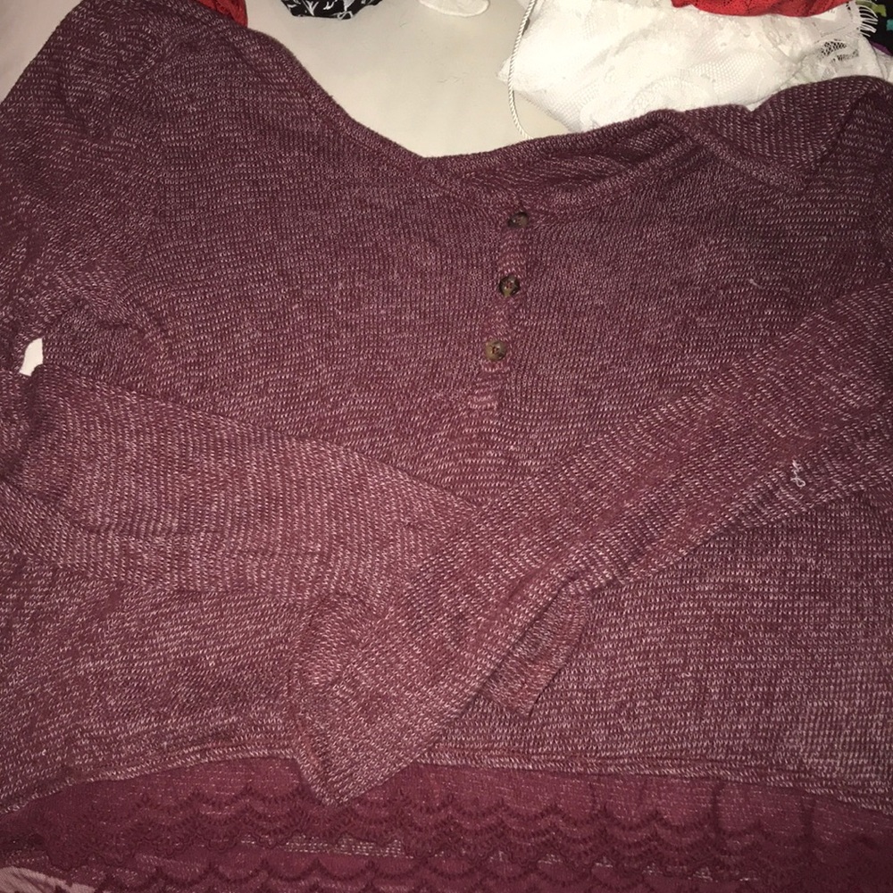 Long sleeve shirt!
